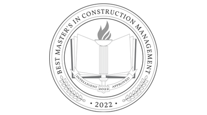 UNM Masters in Construction Management Best in 2022 badge