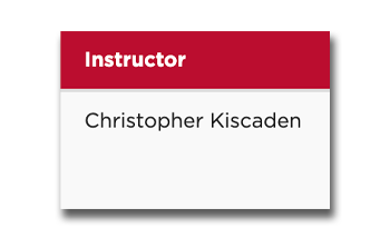 instructor example